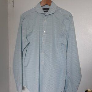 ck Calvin Klein Mens Dress Shirt No-Iron 15.5 34/35